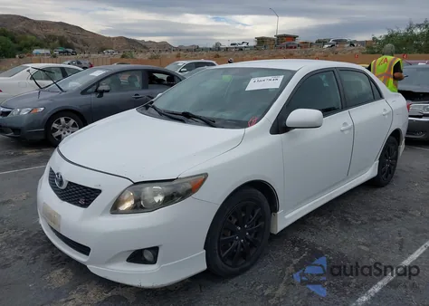 2009 Toyota Corolla S из США, поврежденный, VIN 1NXBU40E39Z076863